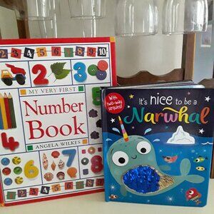 Lot of Two Pre-School Hardcover Books - NWOT